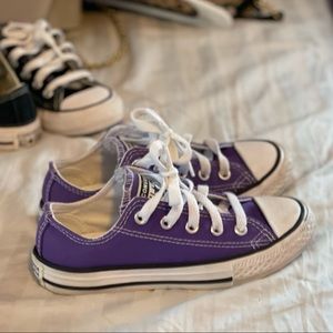 Girls Purple Converse SZ 12